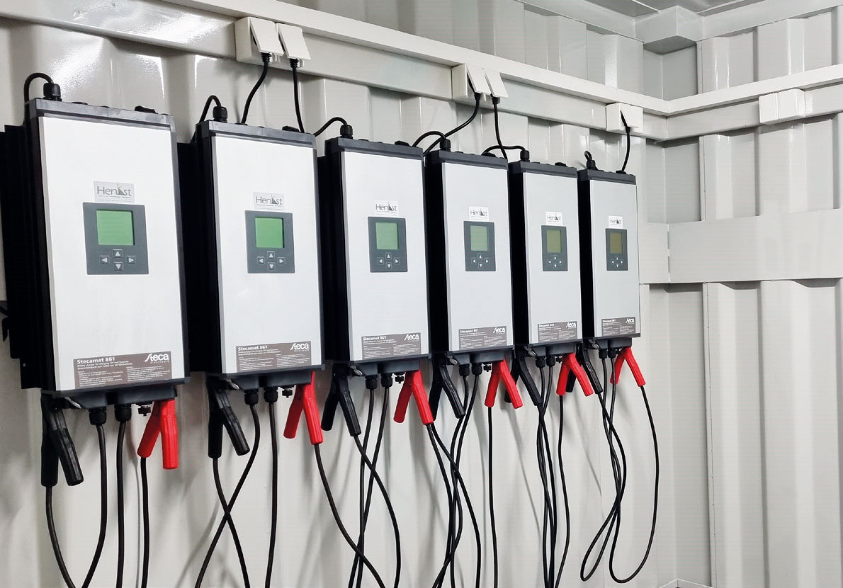 Batterieladecontainer – Bild 2